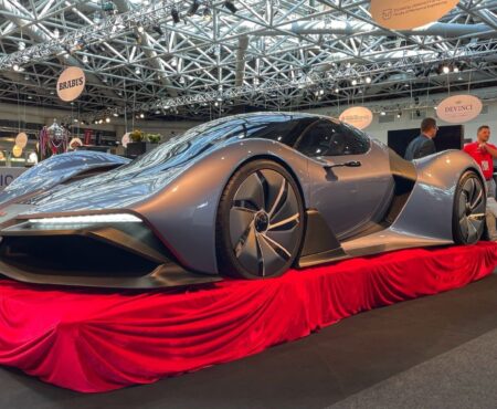 MATADOR presented the super sports hydrogen concept MH2 at the prestigious exhibition TOP MARQUES MONACO