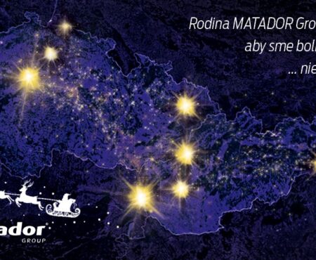 Skupina MATADOR vám želá krásne Vianoce a šťastný nový rok!